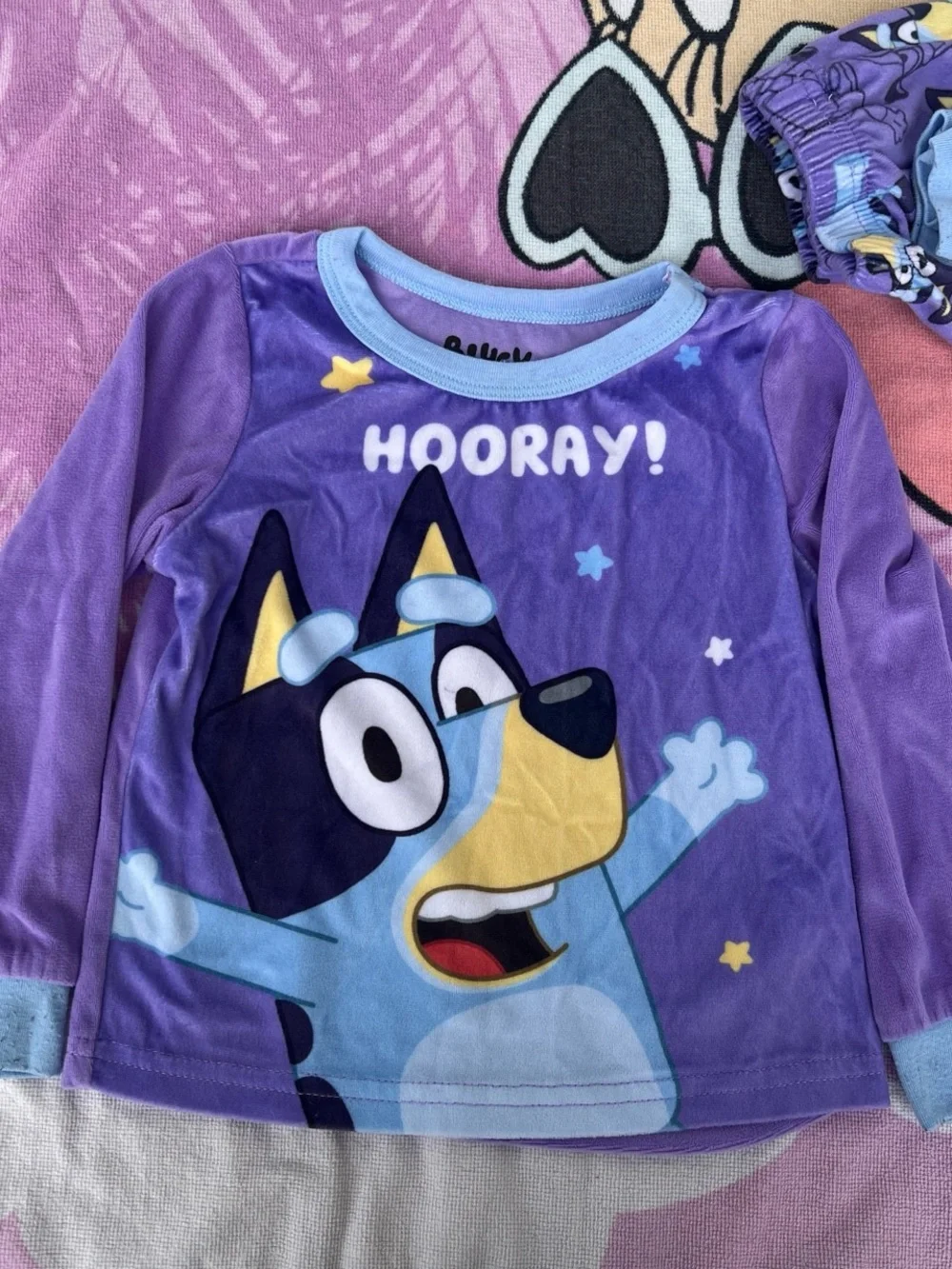 Bluey soft purple